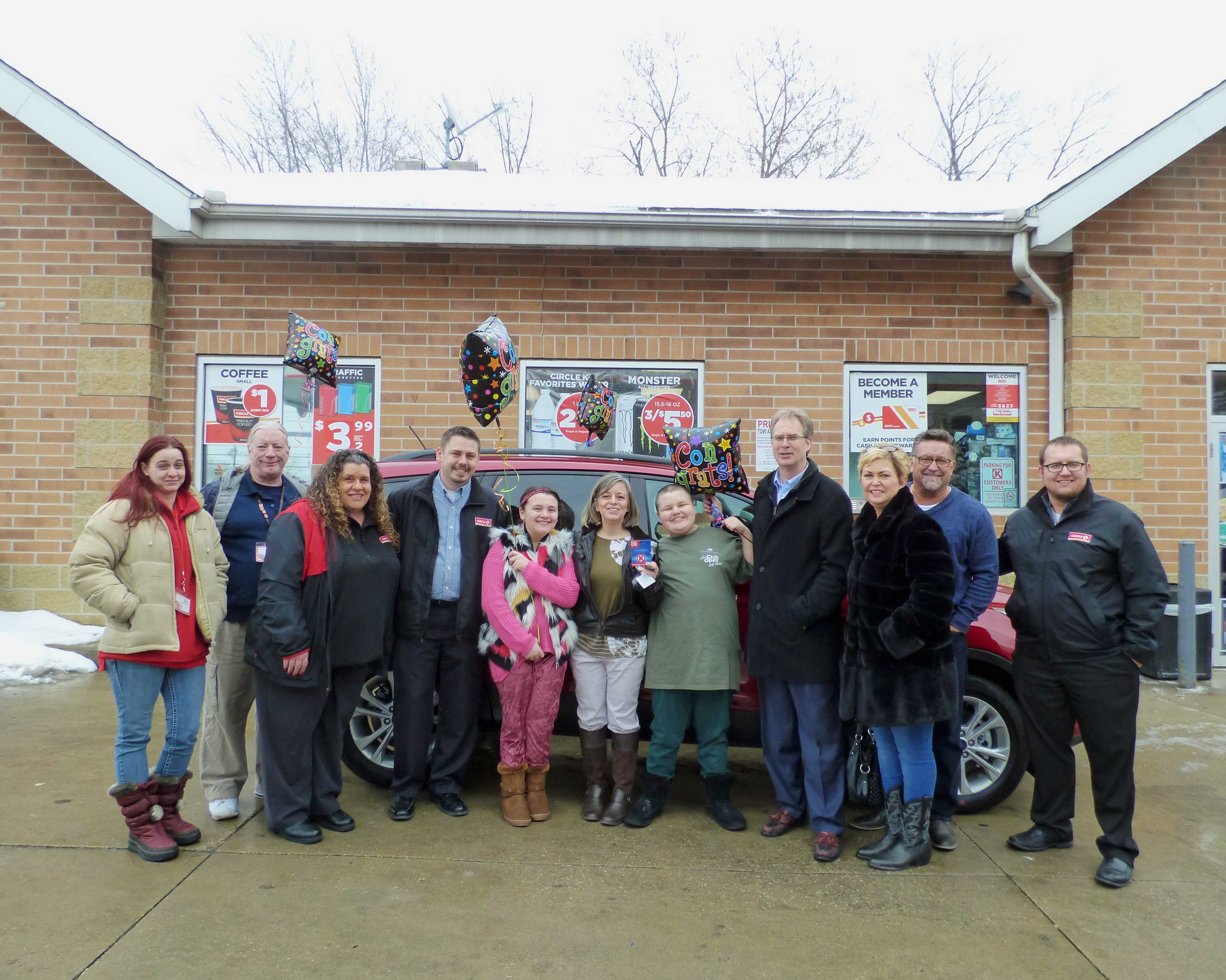 Bedford Resident, Gabi Little, Wins A New Car From Circle K