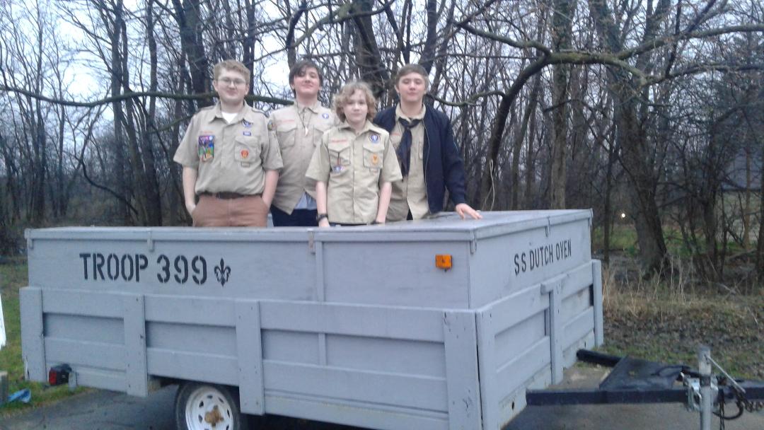 Bedford’s own Troop 399 is holding yet another unique fundraiser: Fill the Trailer