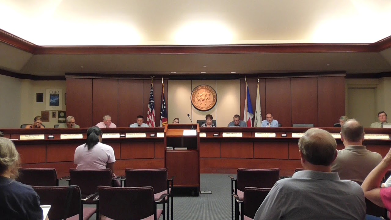 September 4th, 2018 Bedford City Council Video