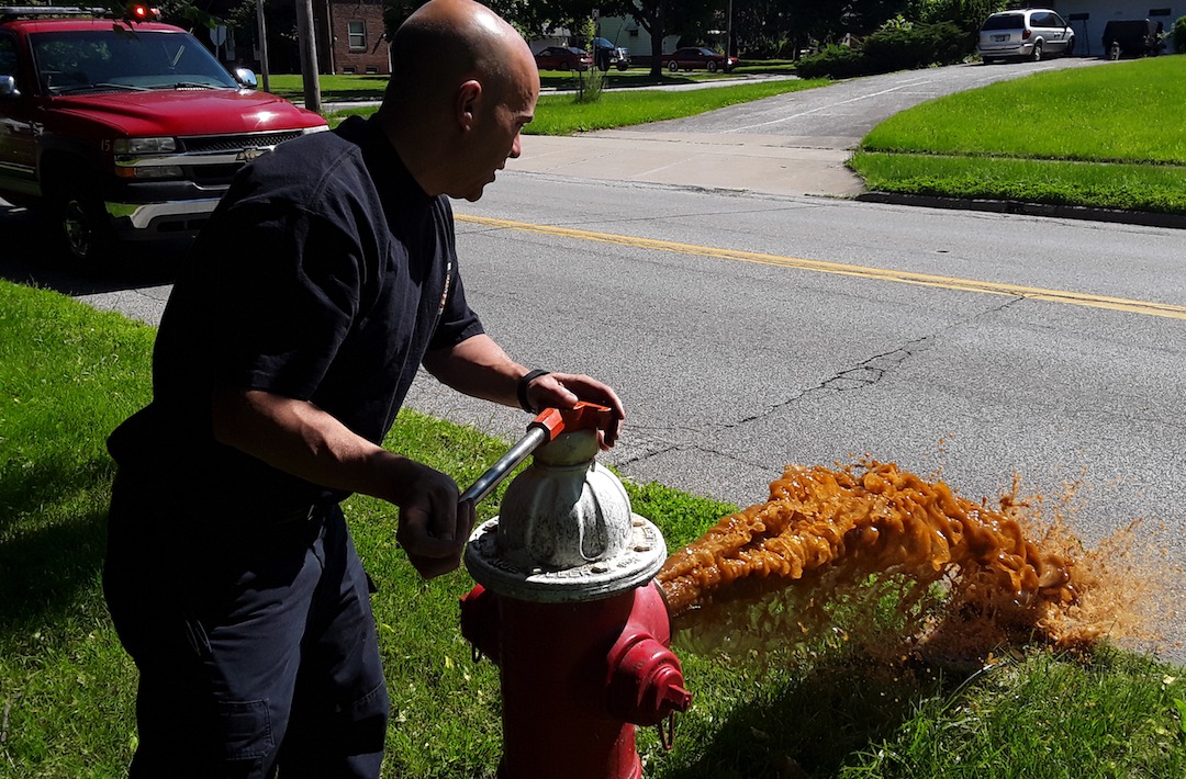 A Springtime Ritual – Flushing the Fire Hydrants