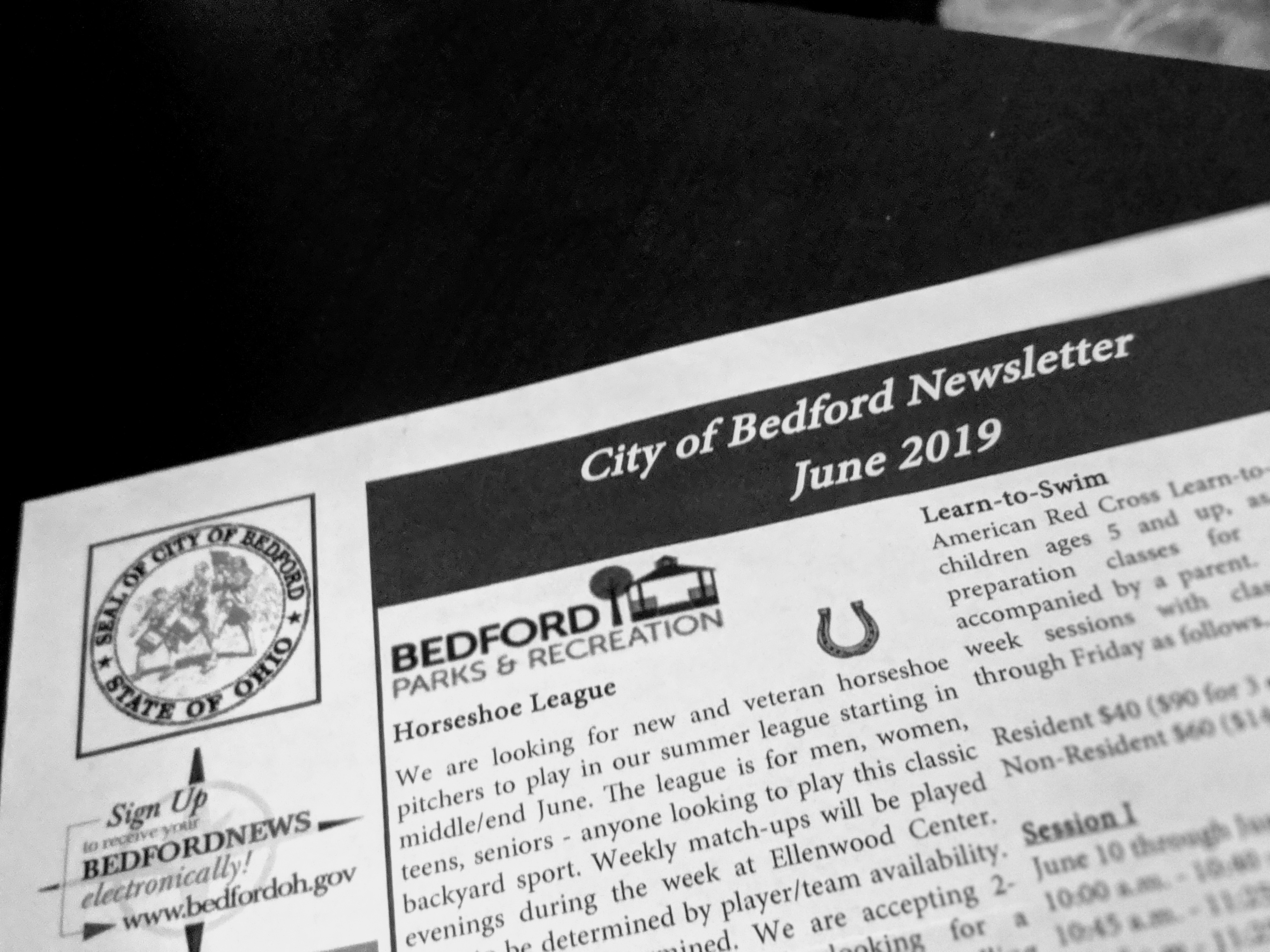 City of Bedford, OH Newsletter – November 2020