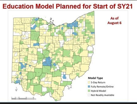 DeWine: More than 50 percent of Ohio schools plan to open full-time