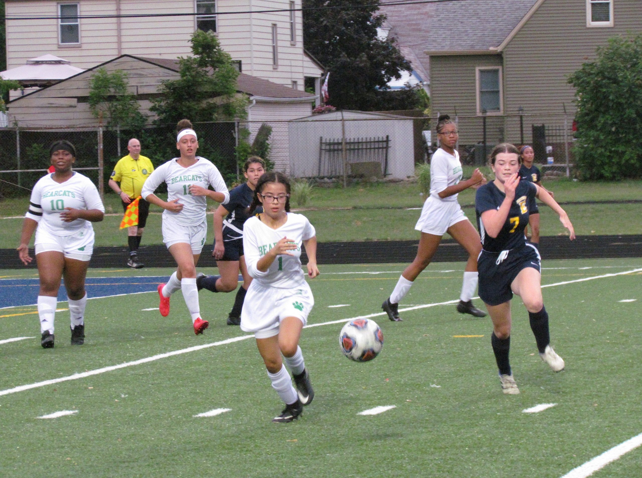 Bedford girls soccer team keeps growing together despite 2-0 loss (photos)