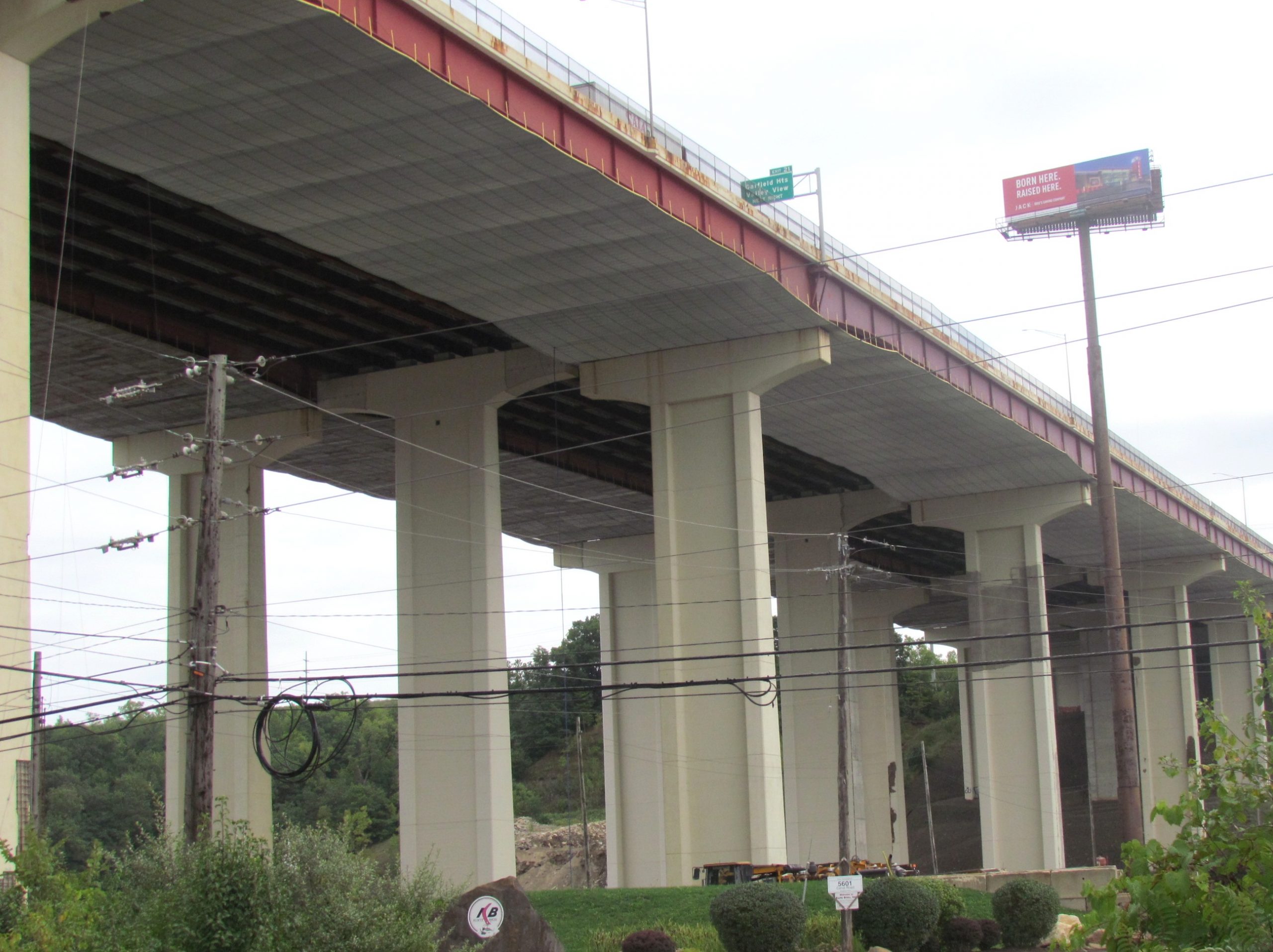 New traffic pattern to start on Valley View Bridge this weekend