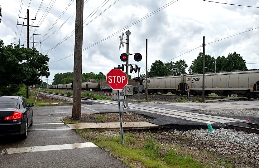 Bedford addressing issue of trains stopping in the middle of town