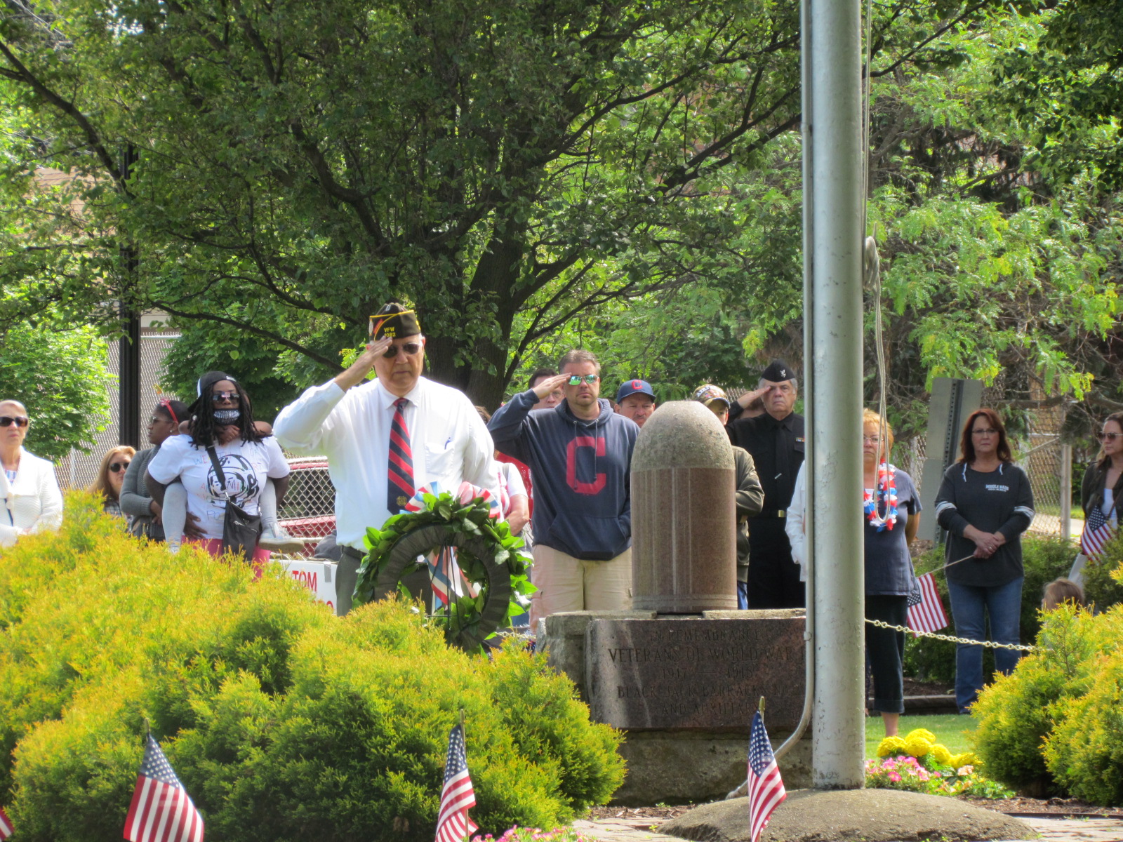 Bedford residents pay respects at annual Memorial Day services (Photos)
