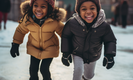 Gliding into December Delight: Outdoor Ice Skating with Kids