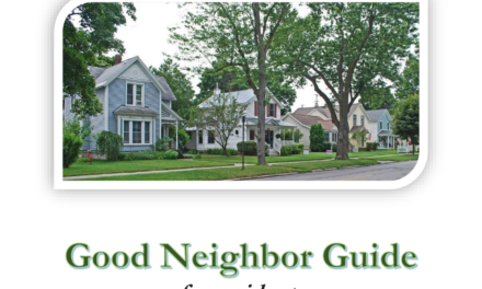 Good Neighbor Guide – Welcome & Important Phone Numbers
