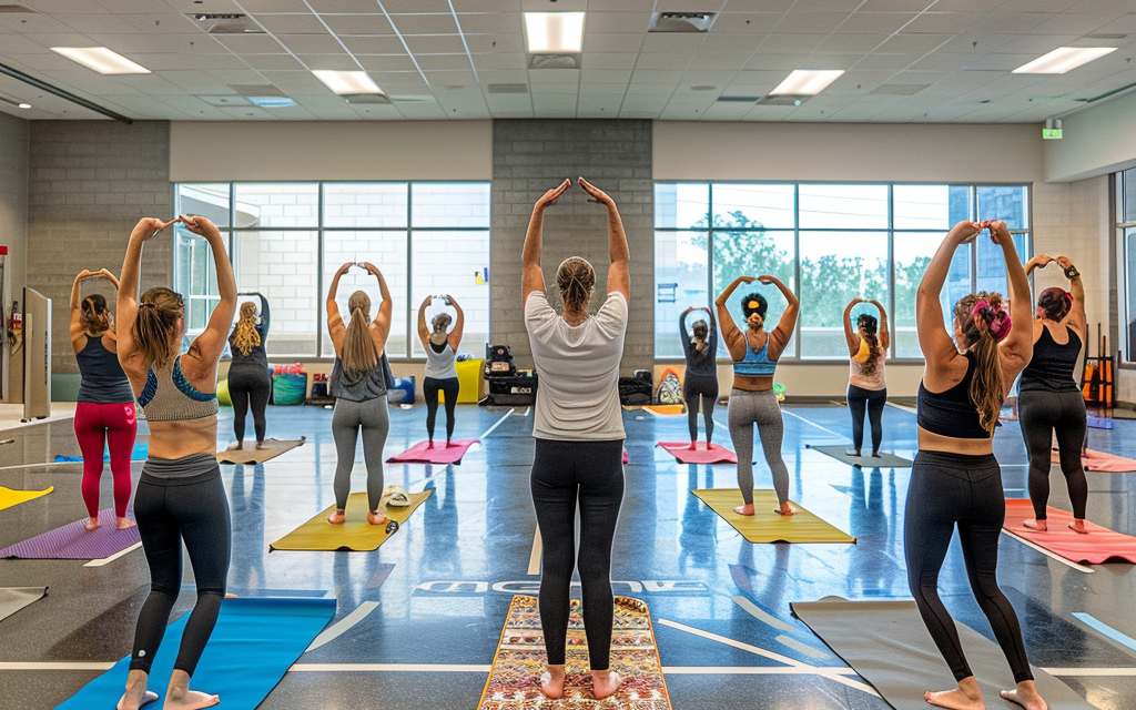 Gentle Yoga Flow TODAY at Ellenwood Center