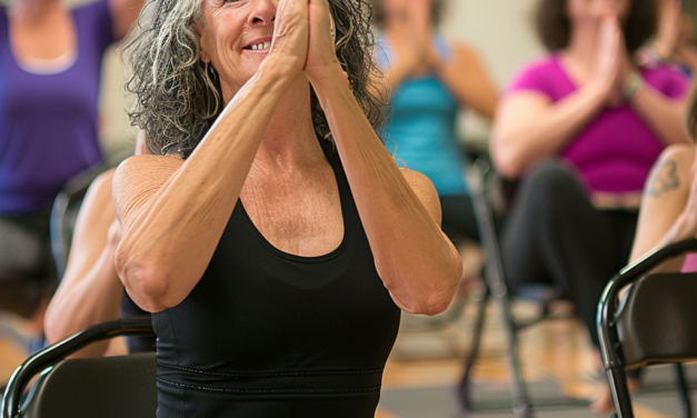 Chair Yoga & Golden Rock Choir TODAY at Ellenwood Center