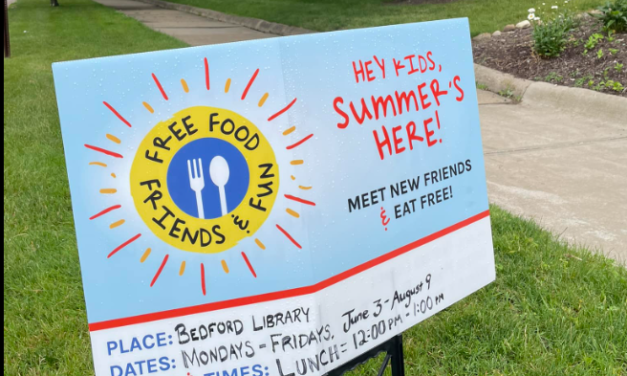 Free Lunch For Kids at the Bedford Library on Weekdays!