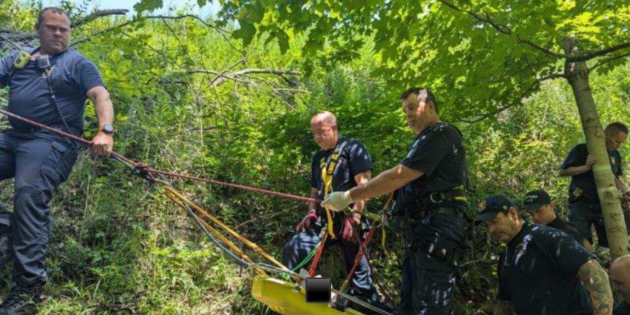 Firefighters Rescue Man from Ravine in Viaduct Park — As Reported by News 5