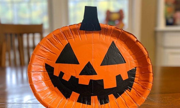 Spooktacular Halloween Craft: DIY Paper Plate Pumpkins