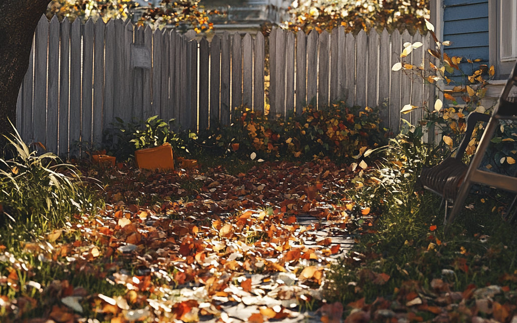 Turning Leaf Raking into a Fun Family Game