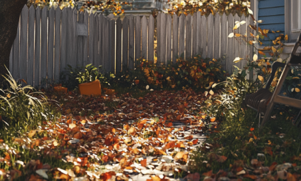 Turning Leaf Raking into a Fun Family Game