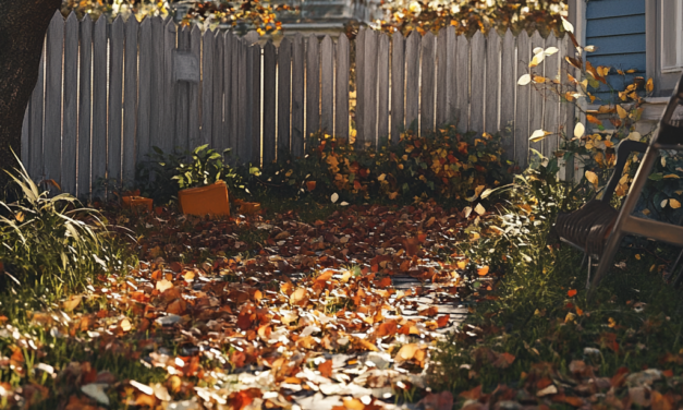 Turning Leaf Raking into a Fun Family Game