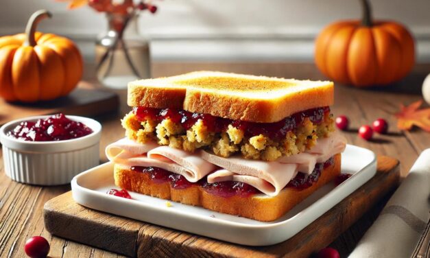 Leftover Thanksgiving Sandwich