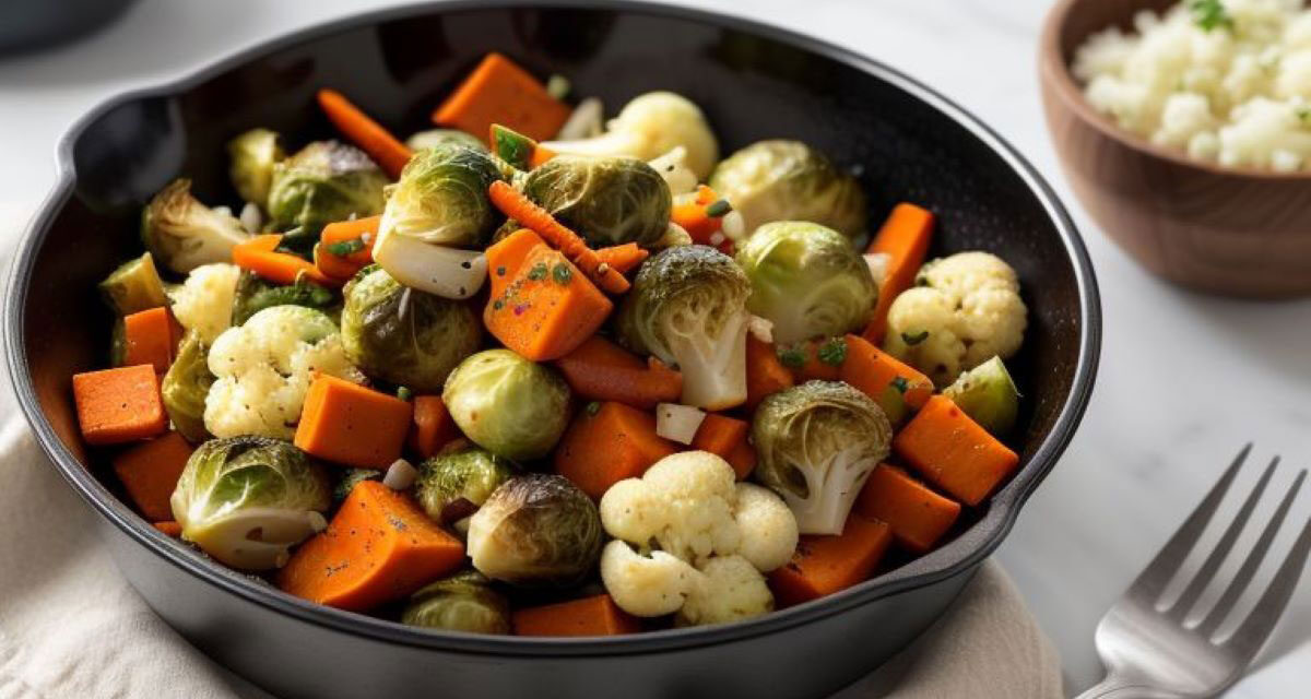 Winter Steamed Vegetable Medley