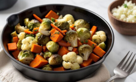 Winter Steamed Vegetable Medley