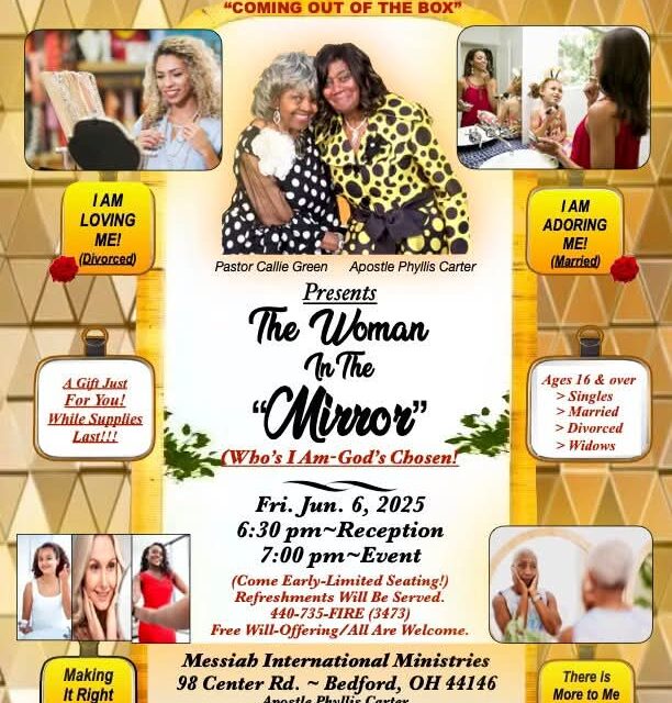 THIS FRIDAY Journey to the Well: “The Woman in the Mirror” Empowers Women in Bedford