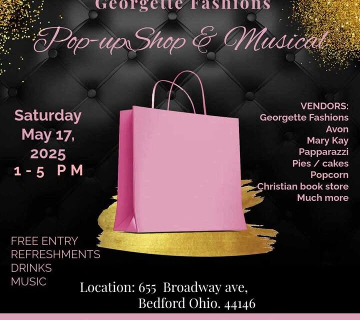 Georgette Fashions Hosts Pop-up Shop & Musical This May 17th in Bedford