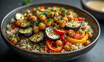 End of Summer Roasted Vegetable Bowl