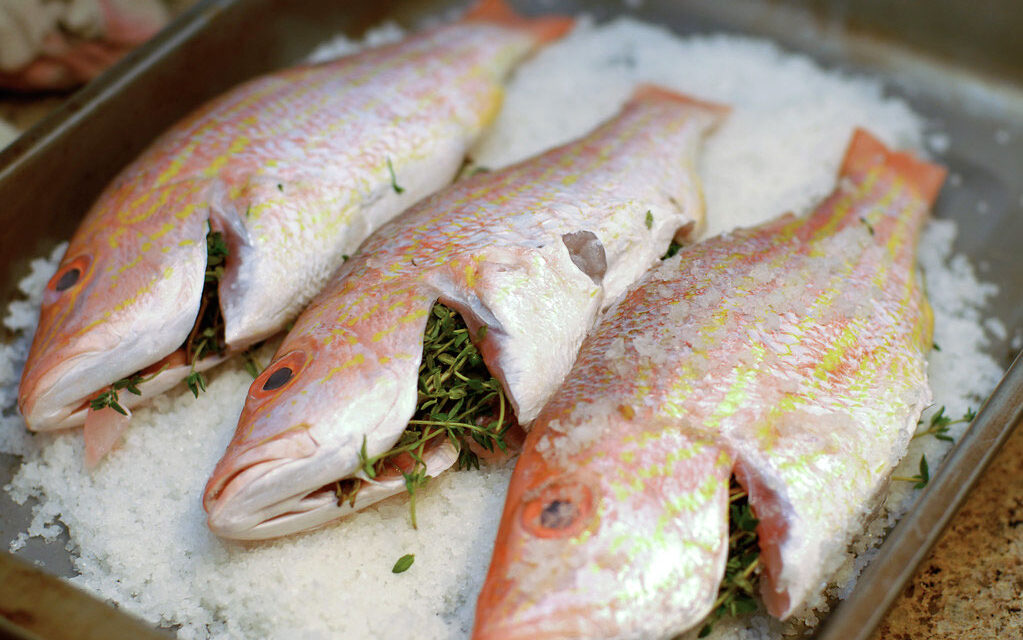 Salt-Crusted Whole Fish