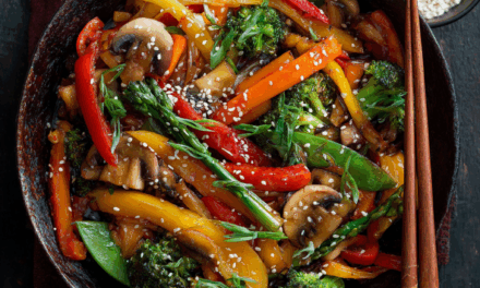 Rainbow Veggie Stir-Fry for Knife Skills Practice