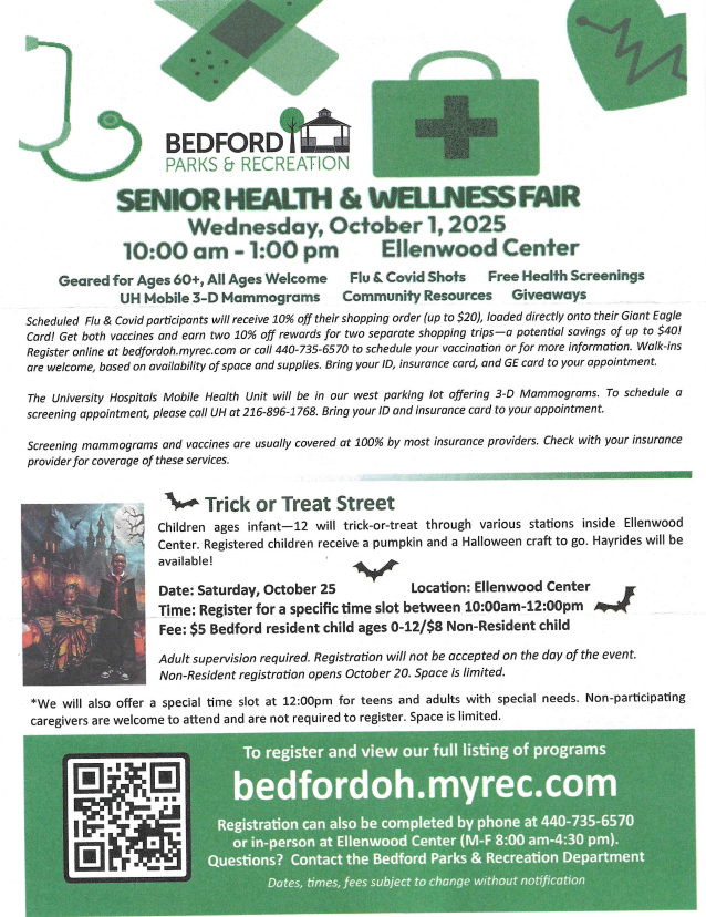 City of Bedford October 2025 Newsletter
