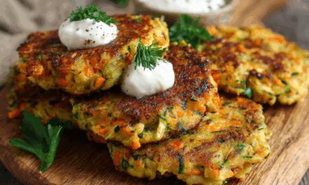 Carrot and Zucchini Fritters