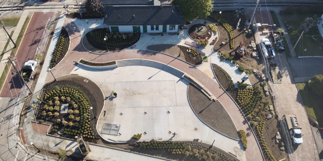 Bedford’s New Downtown Park Set to Open This Fall
