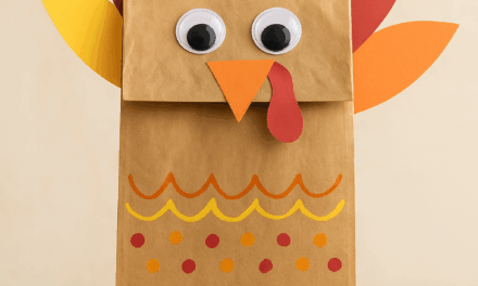 Thanksgiving Turkey Puppet Craft for Kids
