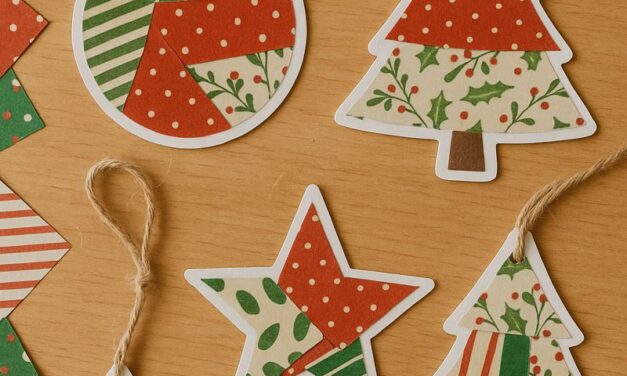 Christmas Wrapping Paper Ornaments: A Fun Craft for Kids of All Ages