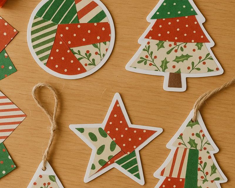 Christmas Wrapping Paper Ornaments: A Fun Craft for Kids of All Ages