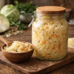 Simple Homemade Sauerkraut (Fermented Cabbage)