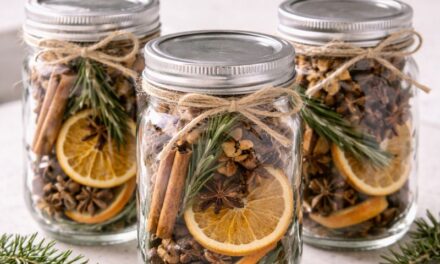 A Cozy January Craft: DIY Winter Scent Jars for Every Home