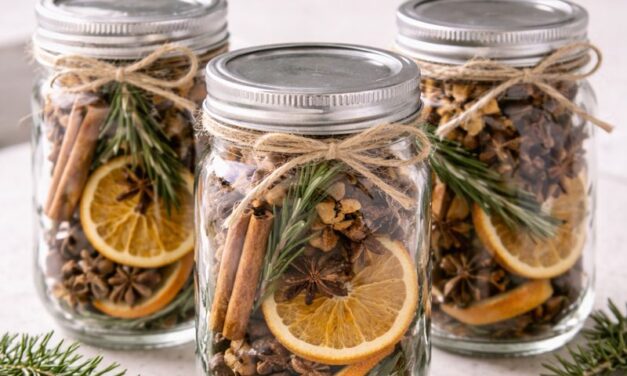 A Cozy January Craft: DIY Winter Scent Jars for Every Home
