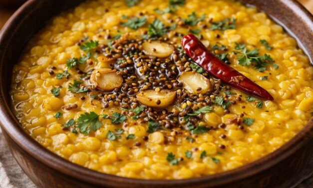 Yellow Lentils with Tempered Spices (Simple Tadka Dal)