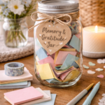 A Cozy Late-Winter Craft for February: DIY Memory & Gratitude Jars