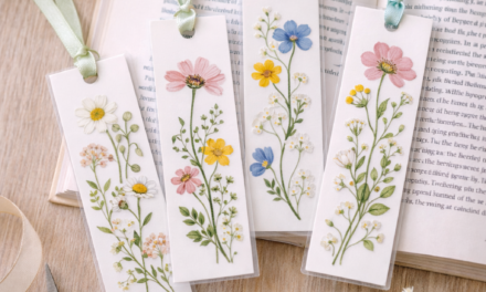 A Fresh Spring Craft for March: Pressed Flower Bookmarks