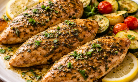 Mediterranean Herb Chicken with Lemon and Garlic