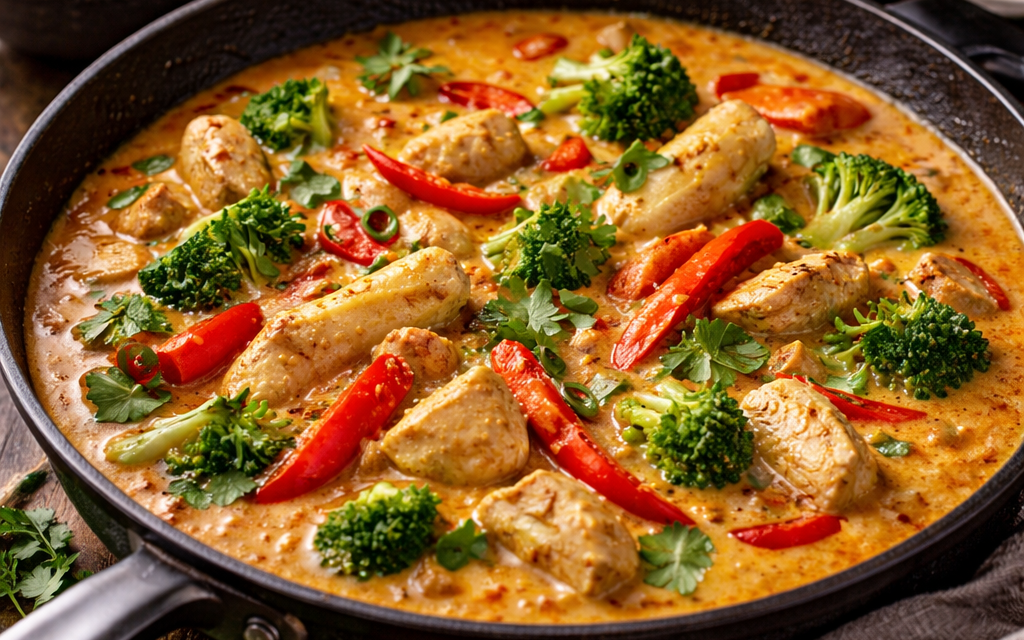 Easy Thai Coconut Chicken Curry