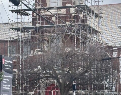 What’s Behind the Scaffolding at Hope UMC?