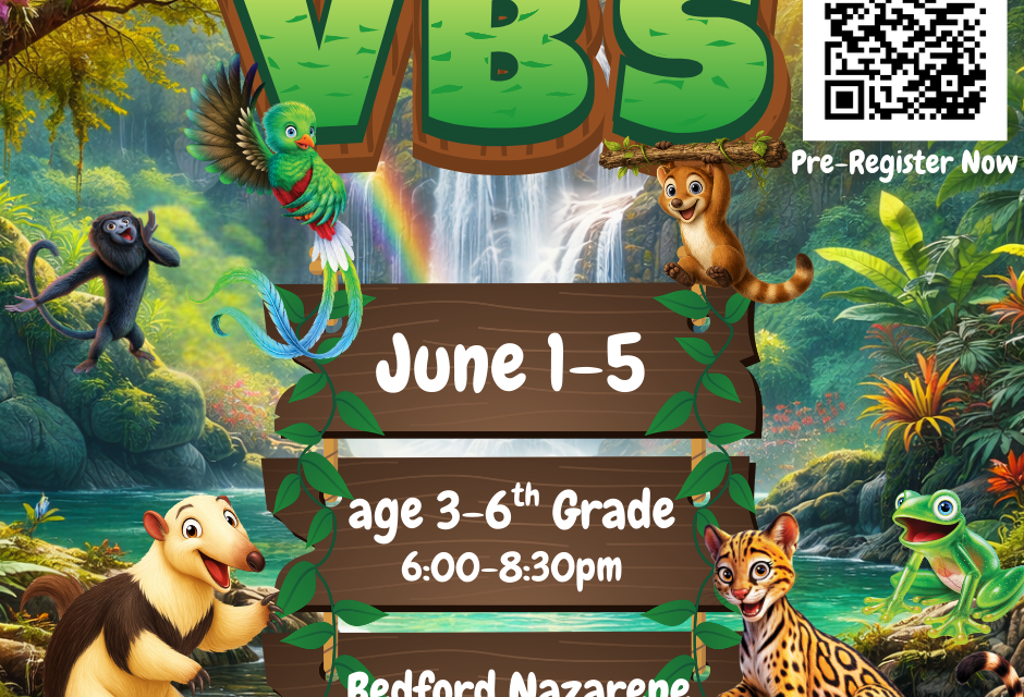 Bedford Church of the Nazarene to Host Vacation Bible School this June