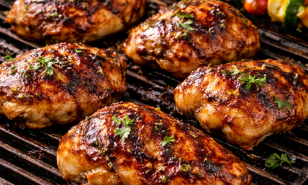 Smoky Grilled BBQ Chicken Thighs