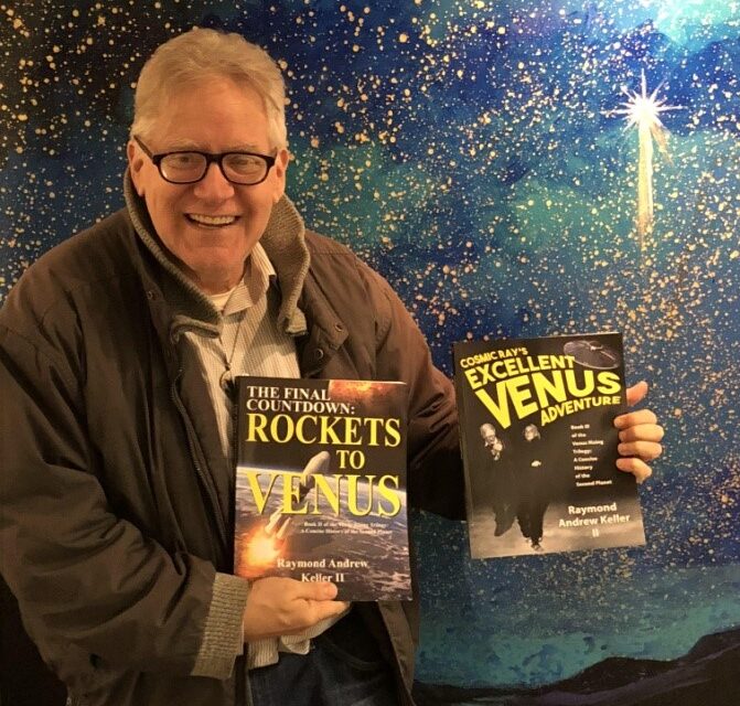 “Cosmic Ray,” Venus and UFO expert, to speak in Bedford NEXT WEEK