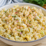 Creamy Dill Pickle Macaroni Salad