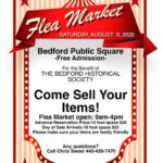 Hunt for Hidden Treasures at the Bedford Historical Society Flea Market Next Weekend on August 8th