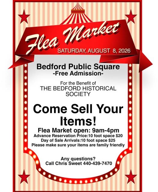 Hunt for Hidden Treasures at the Bedford Historical Society Flea Market Next Weekend on August 8th