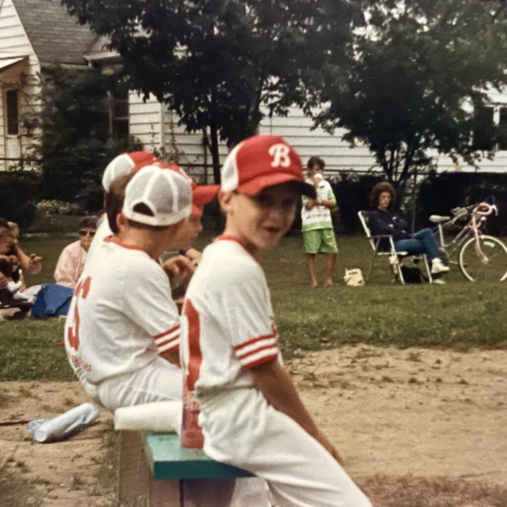 My team in 1988 playing at that same Glendale field. 
